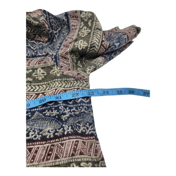 John Rich and Bros Woolrich Shirt Men L Multicolor Cotton Hawaiian Coastal Rare - Picture 4 of 6